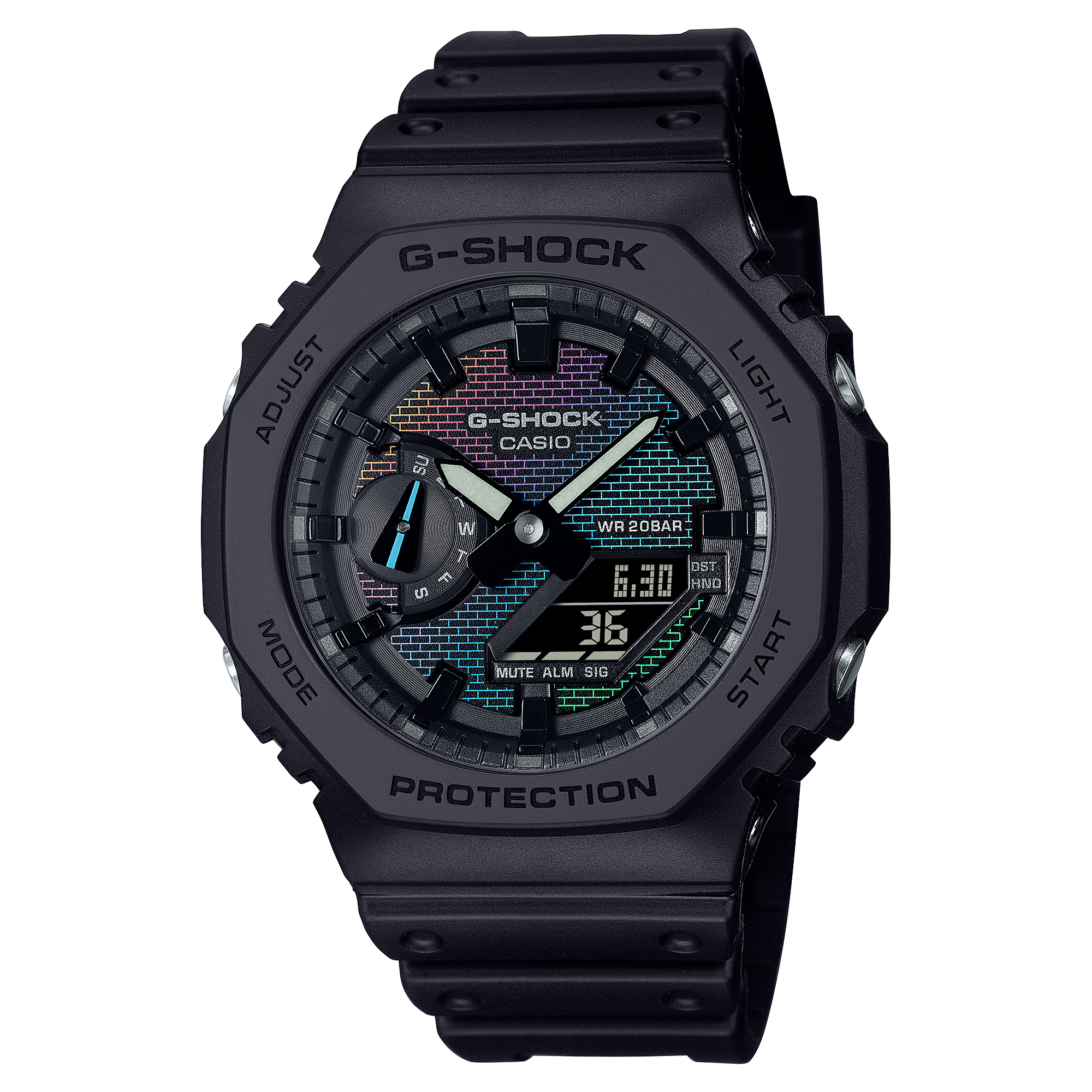 Casio G-Shock GA-2100RW-1A Analogue-Digital Watch for Men