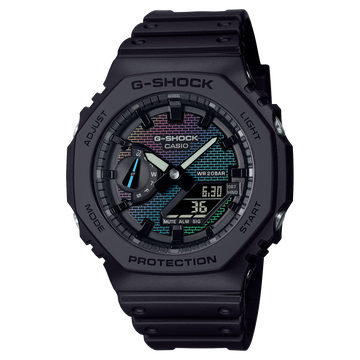 Casio G-Shock GA-2100RW-1A – front three-quarter view
