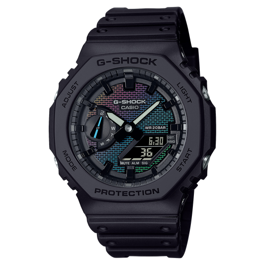 Casio G-Shock GA-2100RW-1A – front three-quarter view