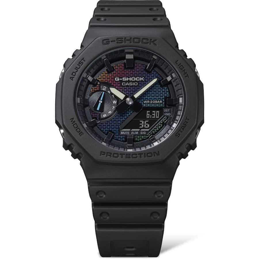 Casio G-Shock GA-2100RW-1A – front view