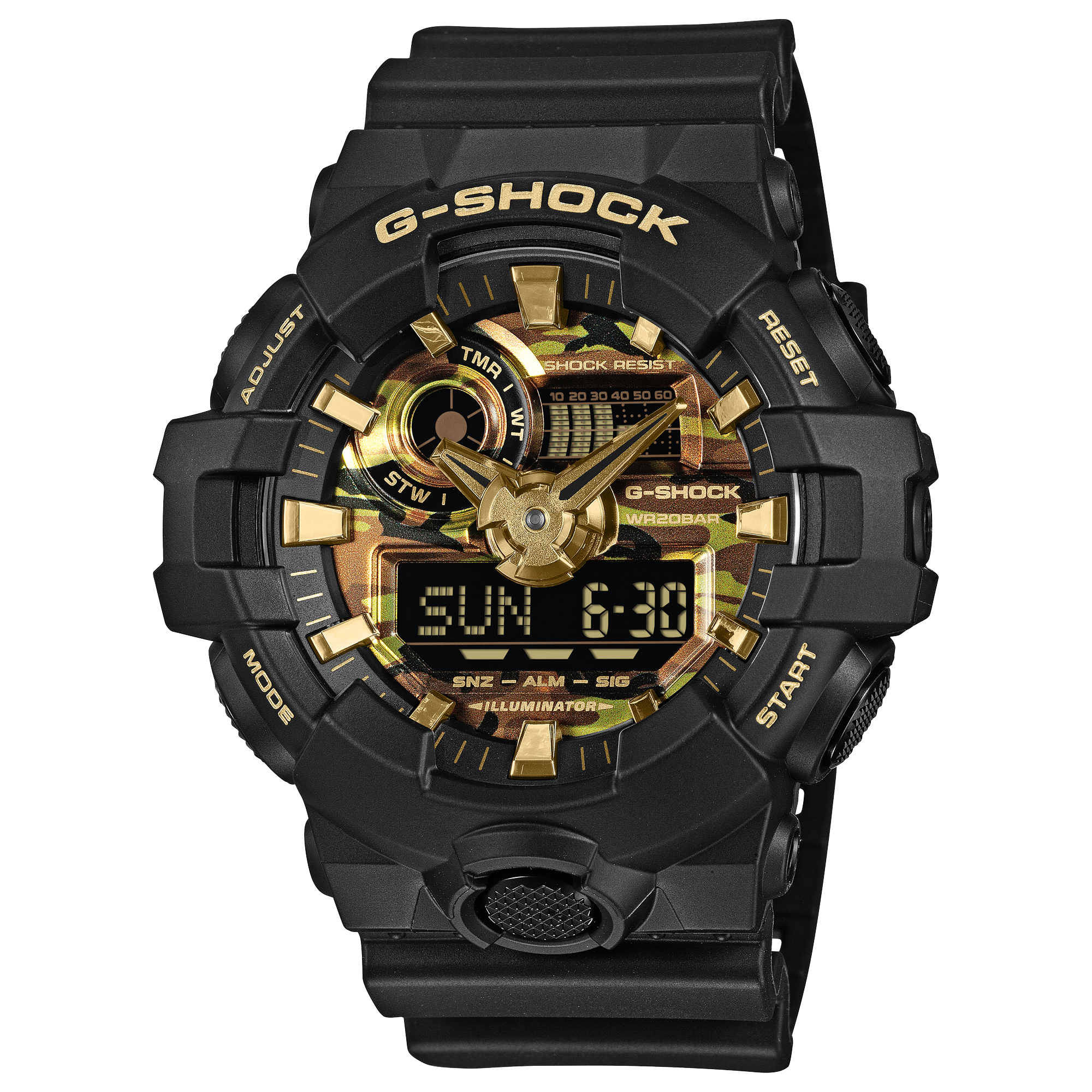 Casio G-Shock GA-700CF-1A Analogue-Digital Watch for Men