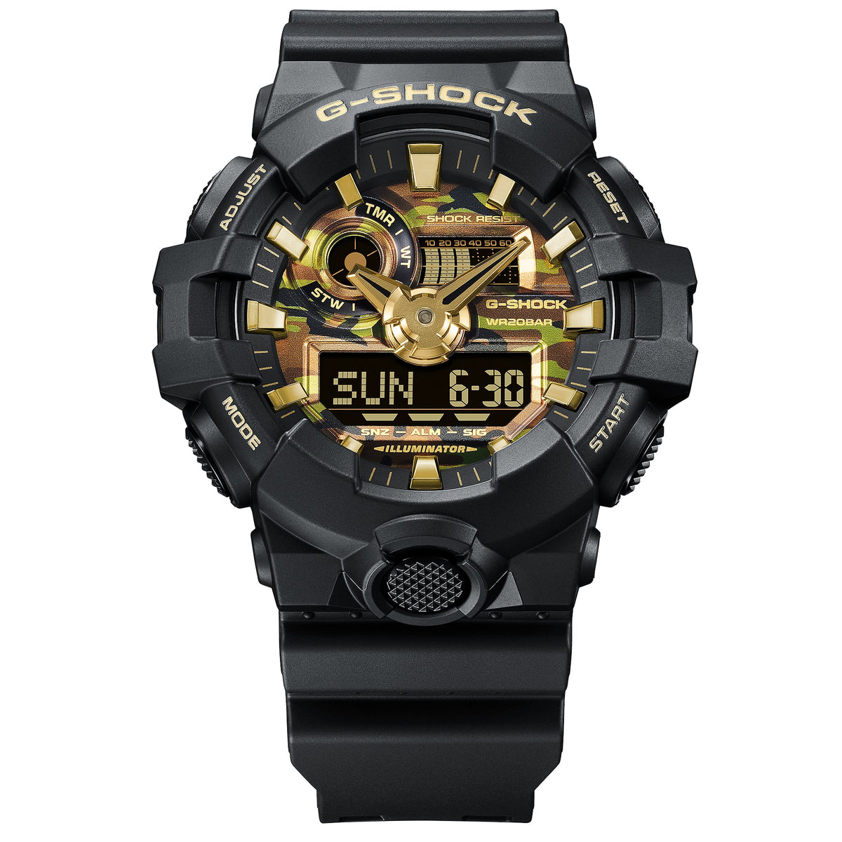 Casio G-Shock GA-700CF-1A – front view