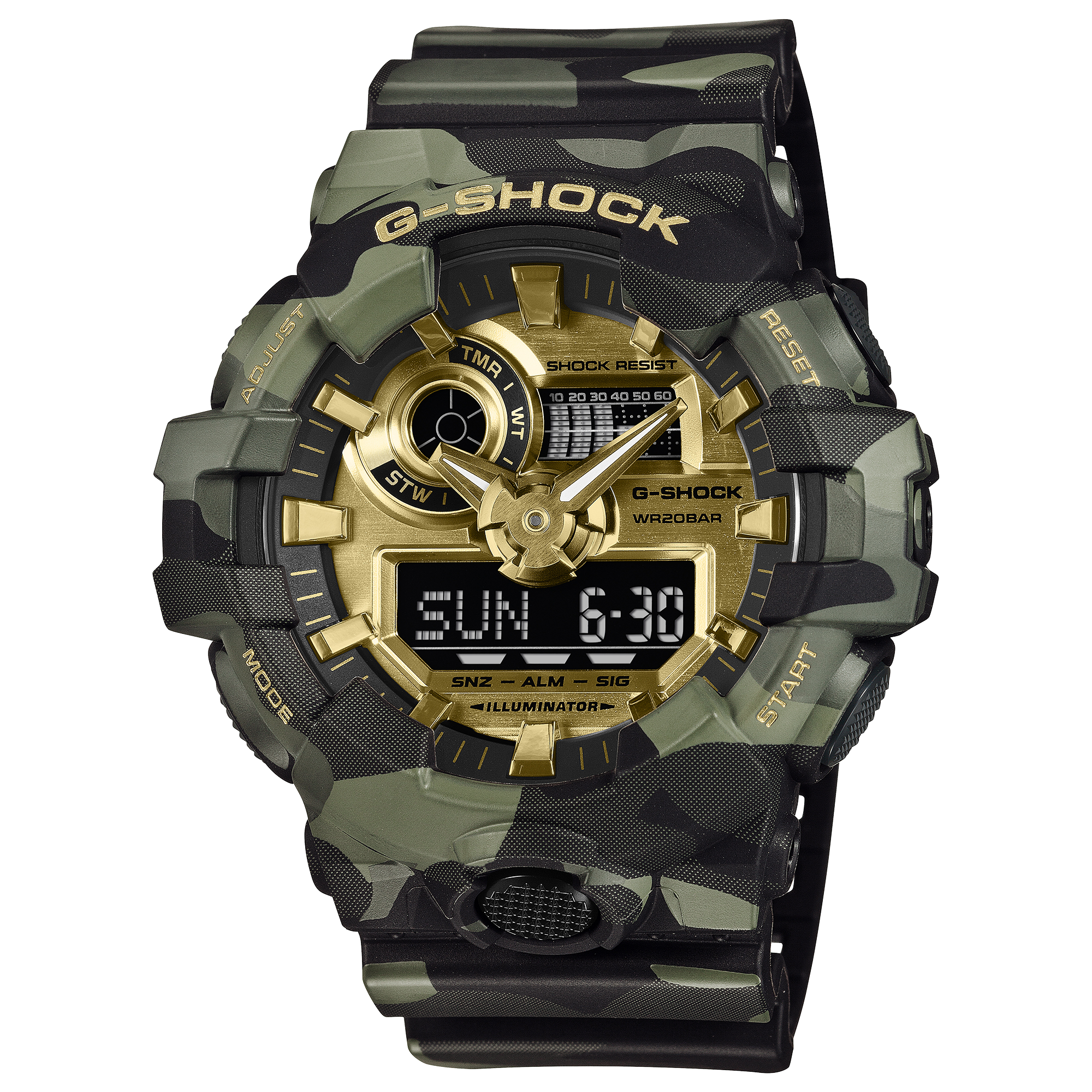 Casio G-Shock GA-700CMG-3A Analogue-Digital Watch for Men