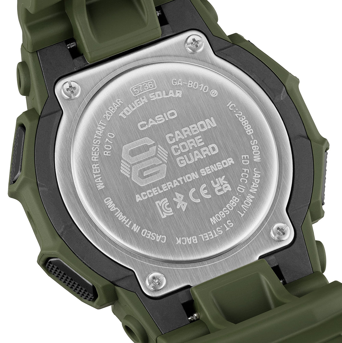 Casio G-Shock GA-B010-3A – angled view