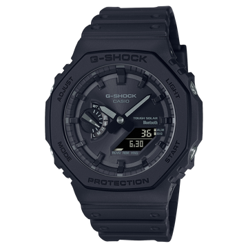 Casio G-Shock GA-B2100-1A1 – front three-quarter view