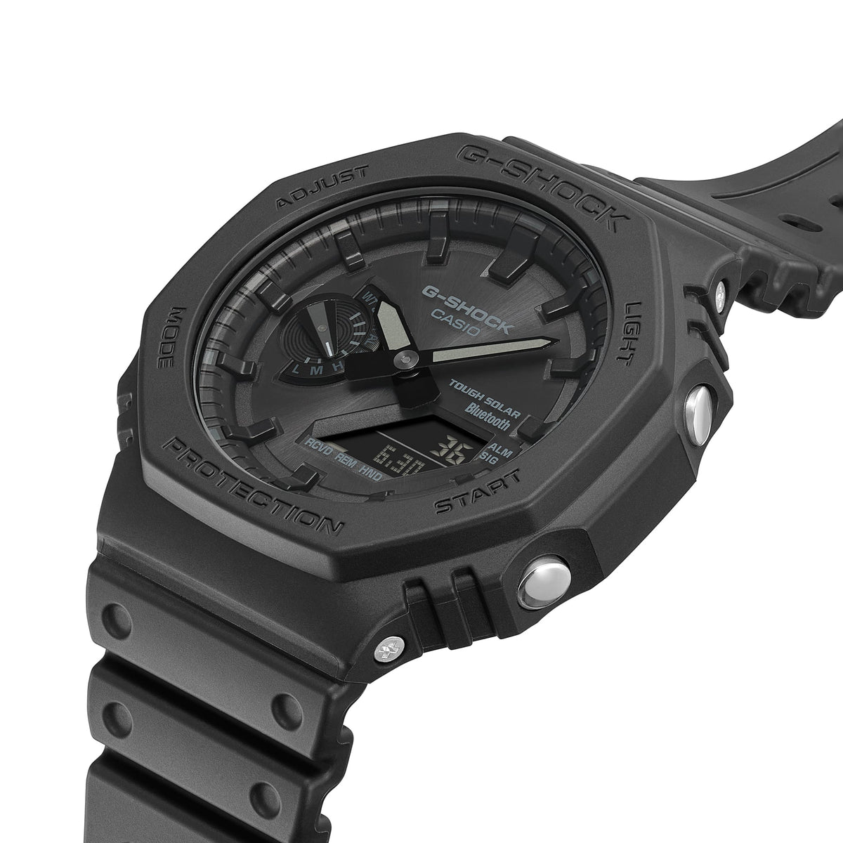Casio G-Shock GA-B2100-1A1 – angled view