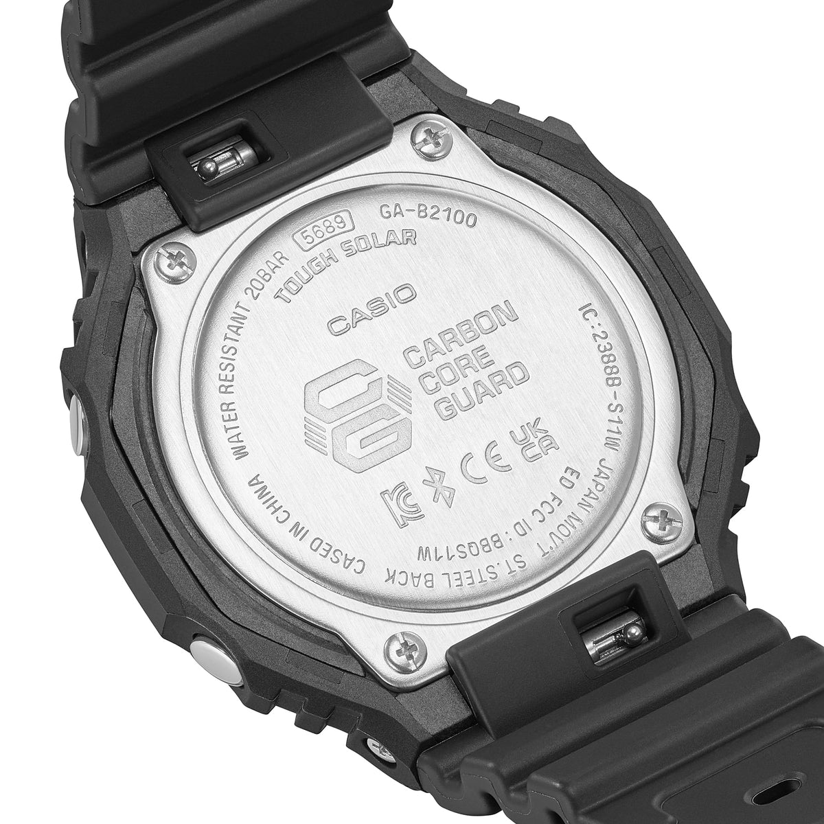 Casio G-Shock GA-B2100-1A – case back