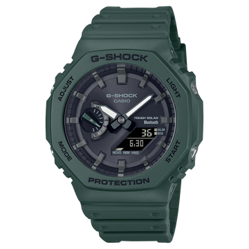 Casio G-Shock GA-B2100-3A – front three-quarter view