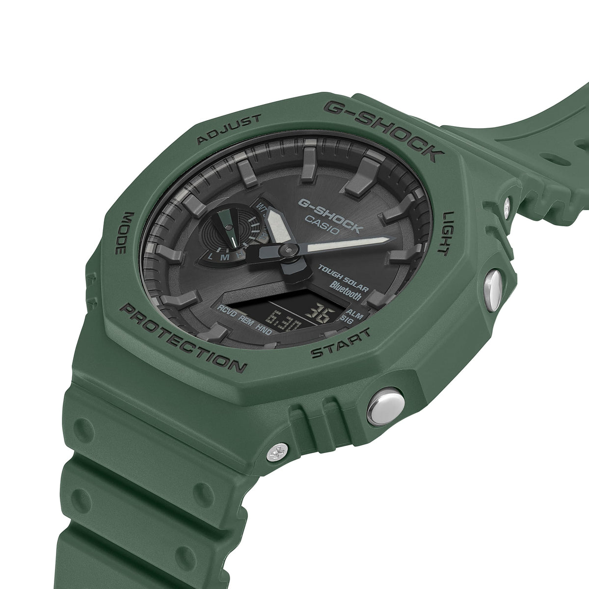 Casio G-Shock GA-B2100-3A – angled view