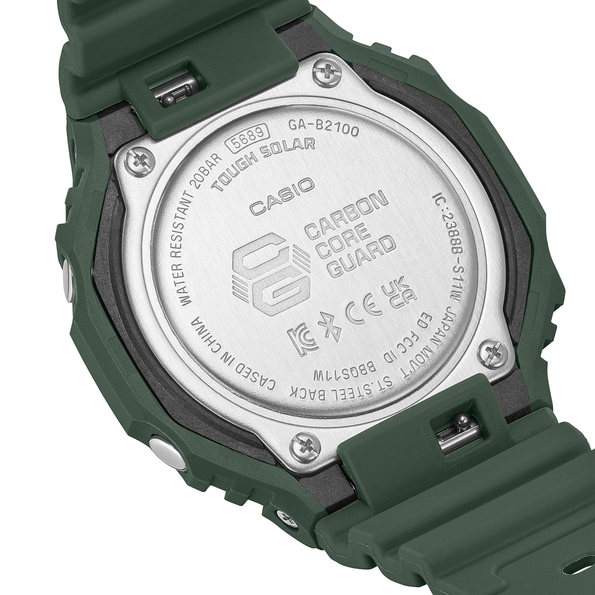Casio G-Shock GA-B2100-3A – case back