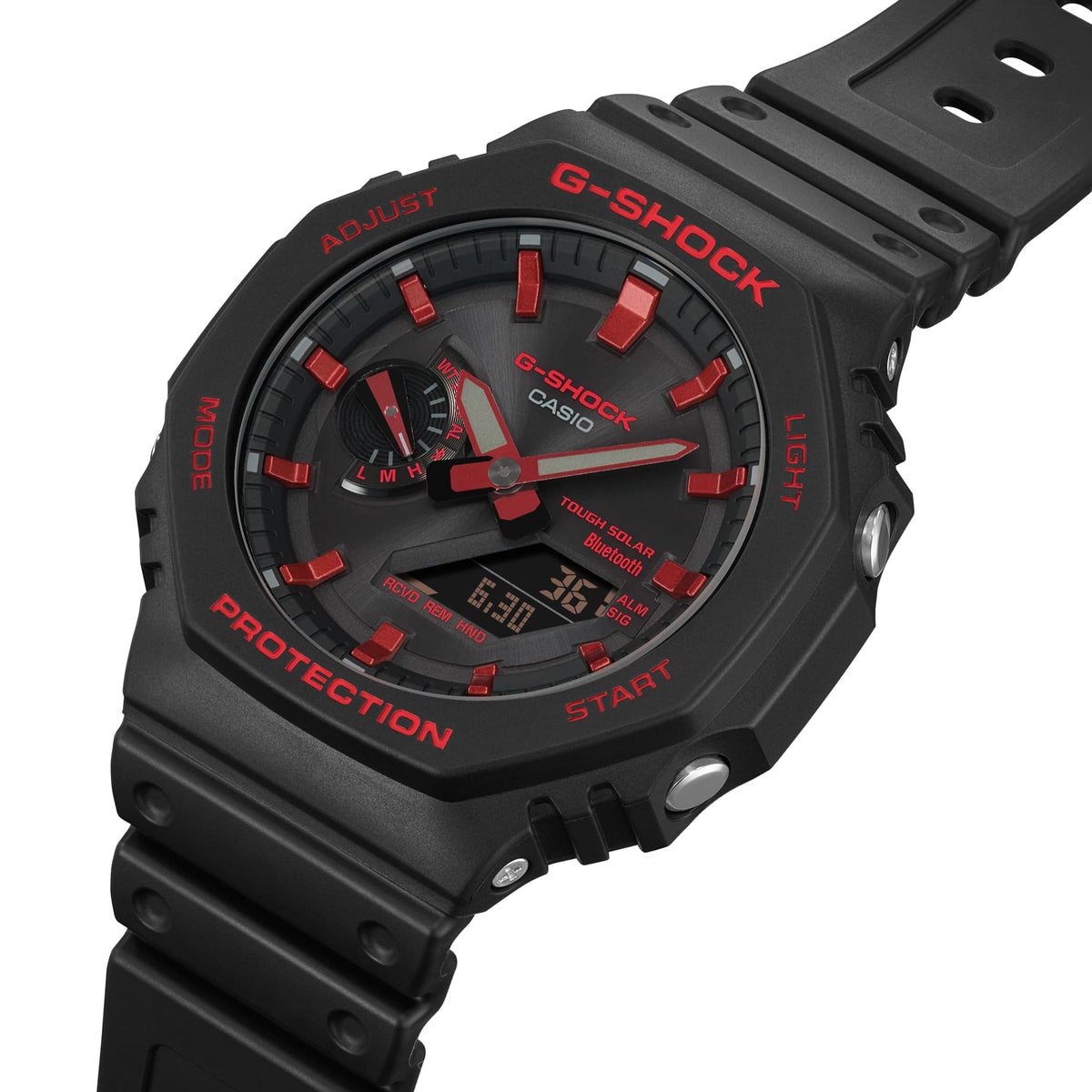 Casio G-Shock GA-B2100BNR-1A – angled view