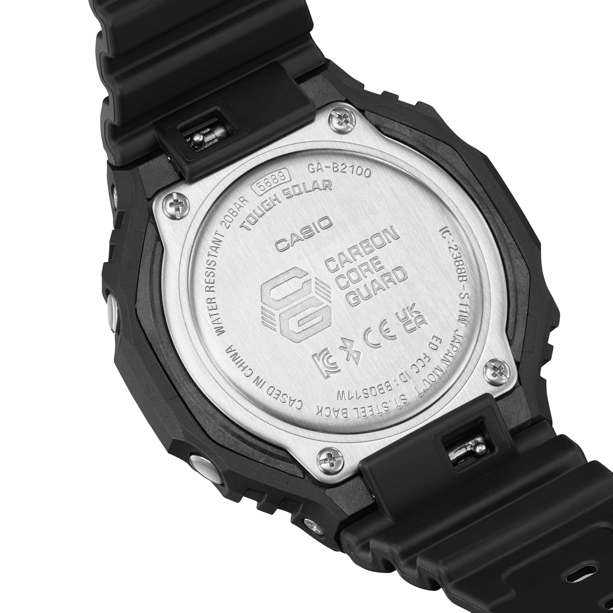Casio G-Shock GA-B2100BNR-1A – case back