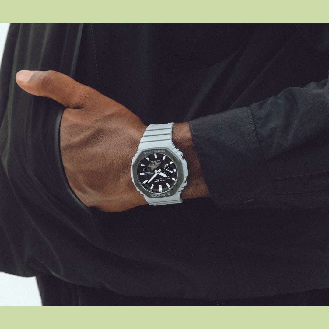 Casio G-Shock GA-B2100LUU-8A – on the wrist