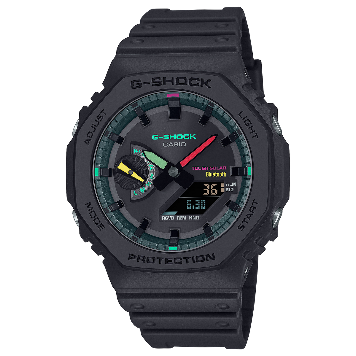Casio G-Shock GA-B2100MF-1A – front three-quarter view