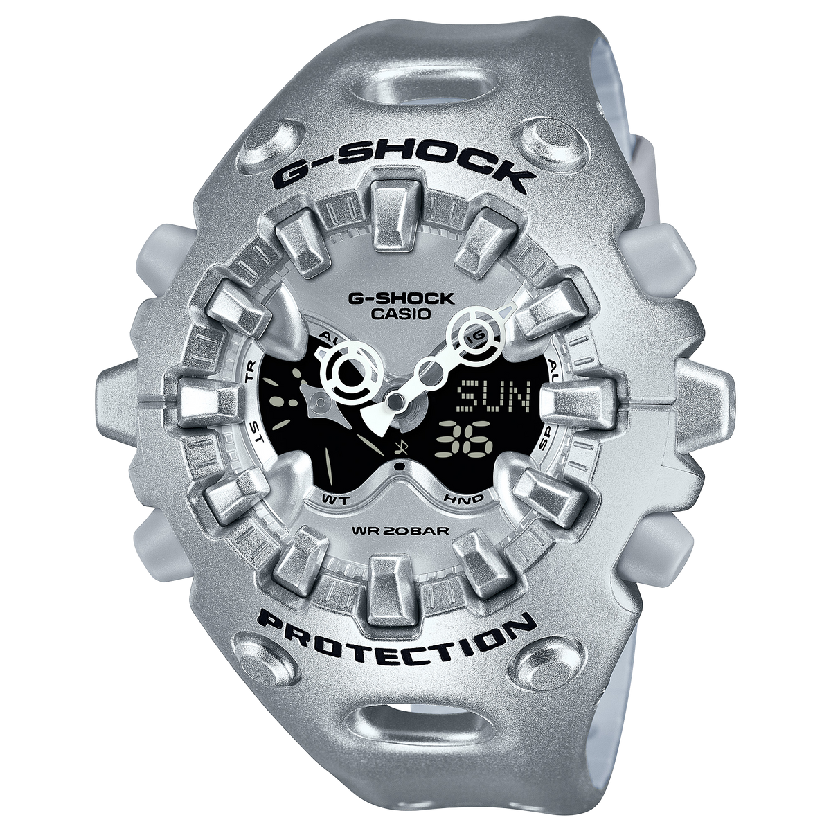 Casio G-Shock GA-V01A-8A – front three-quarter view