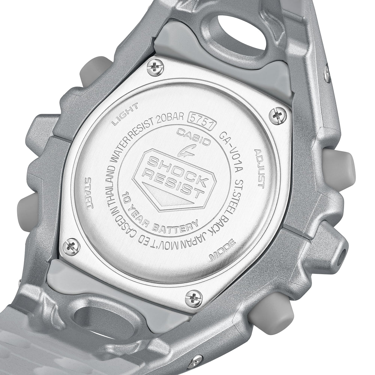Casio G-Shock GA-V01A-8A – angled view
