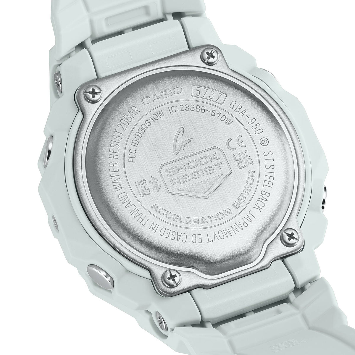 Casio G-Shock GBA-950-7A – angled view