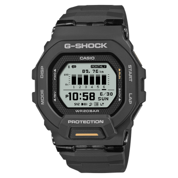 Casio G-Shock GBD-200-1A1 – front three-quarter view