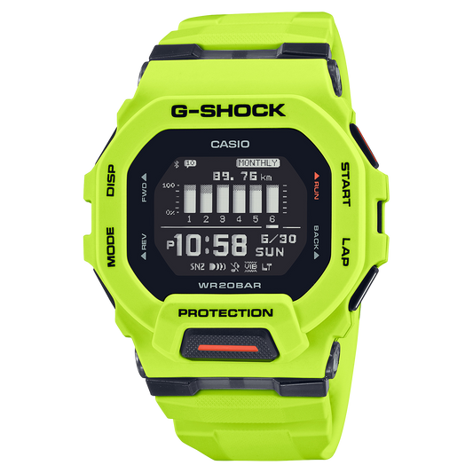 Casio G-Shock GBD-200-9 – front three-quarter view