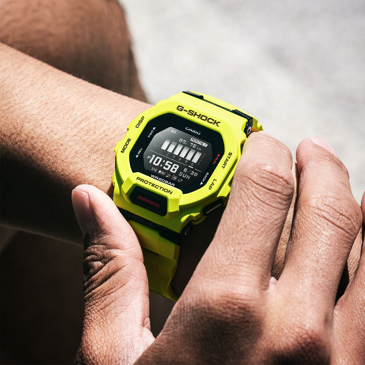 Casio G-Shock GBD-200-9 – on the wrist