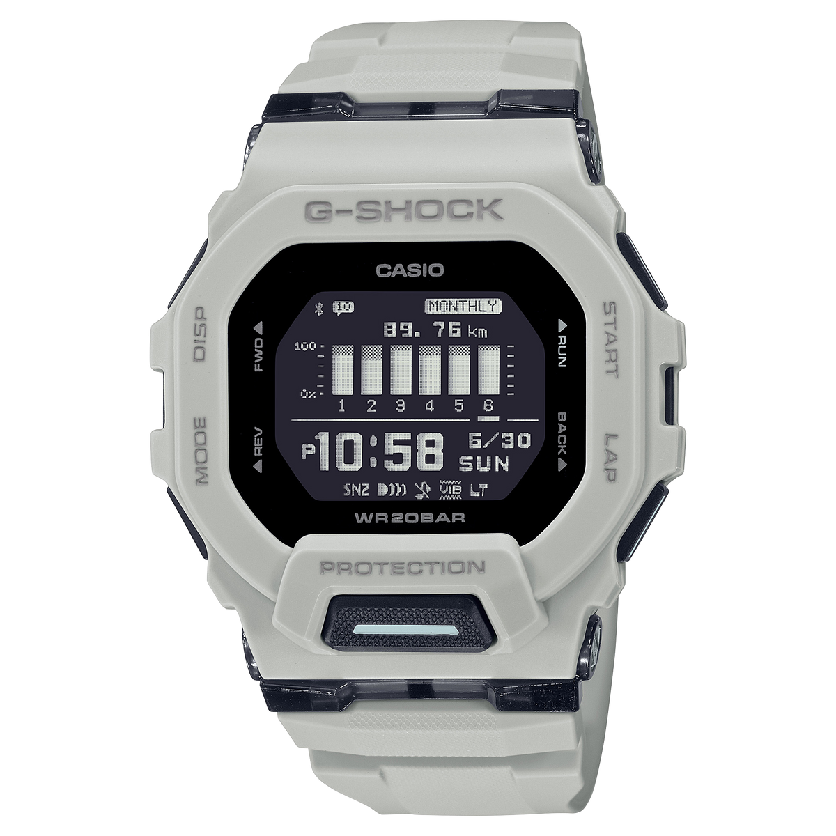 Casio G-Shock GBD-200UU-9 – front three-quarter view