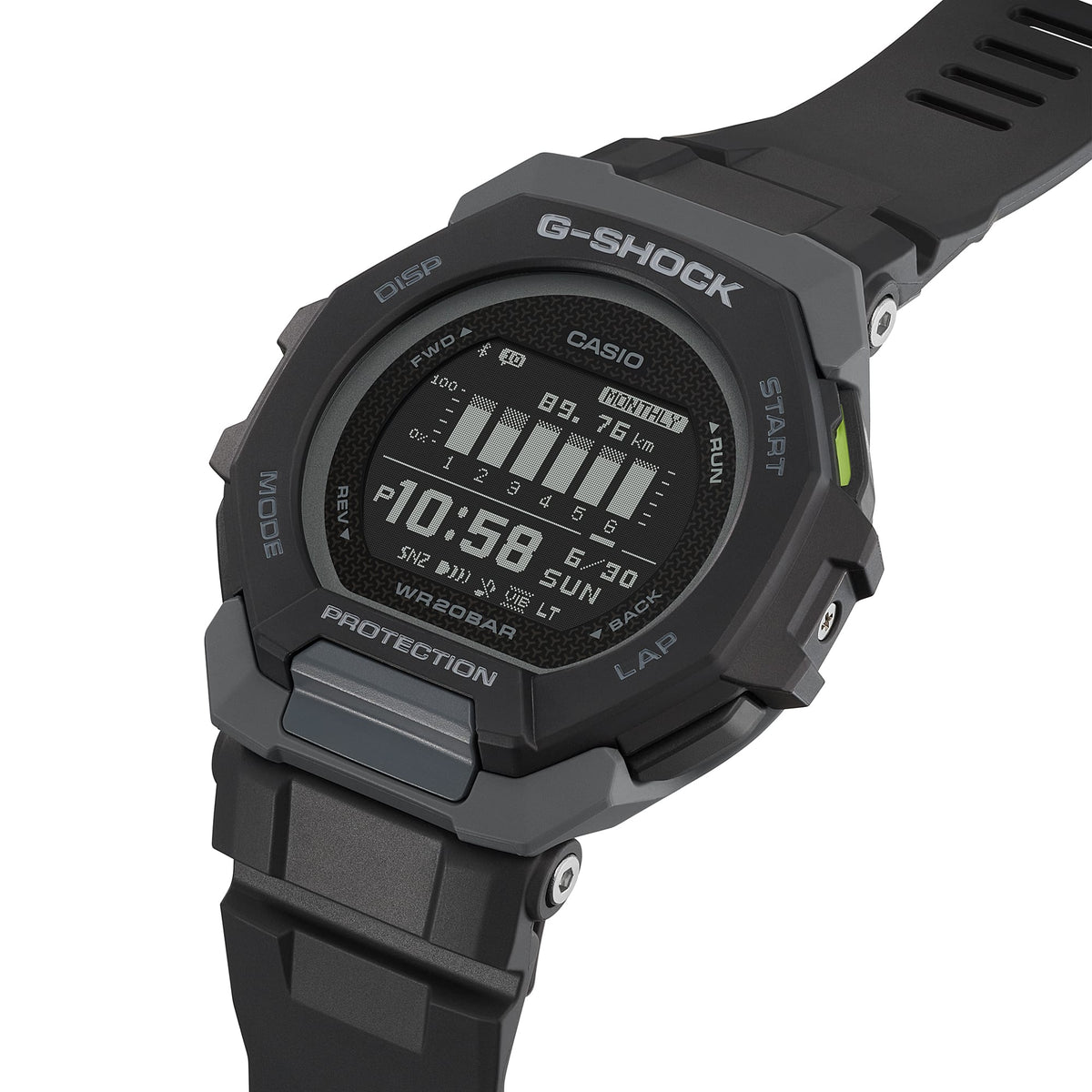 Casio G-Shock GBD-300-1 – side view