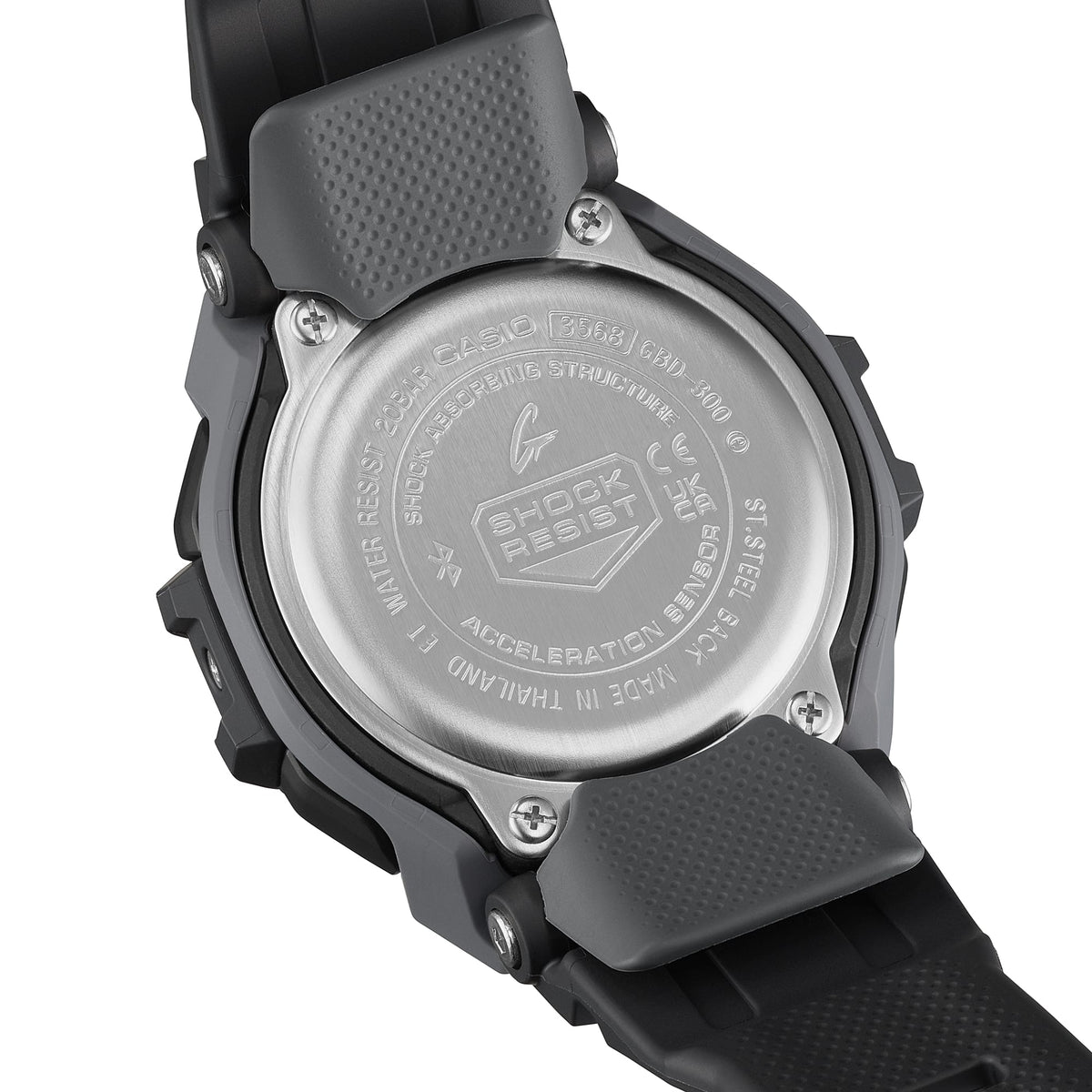 Casio G-Shock GBD-300-1 – angled view