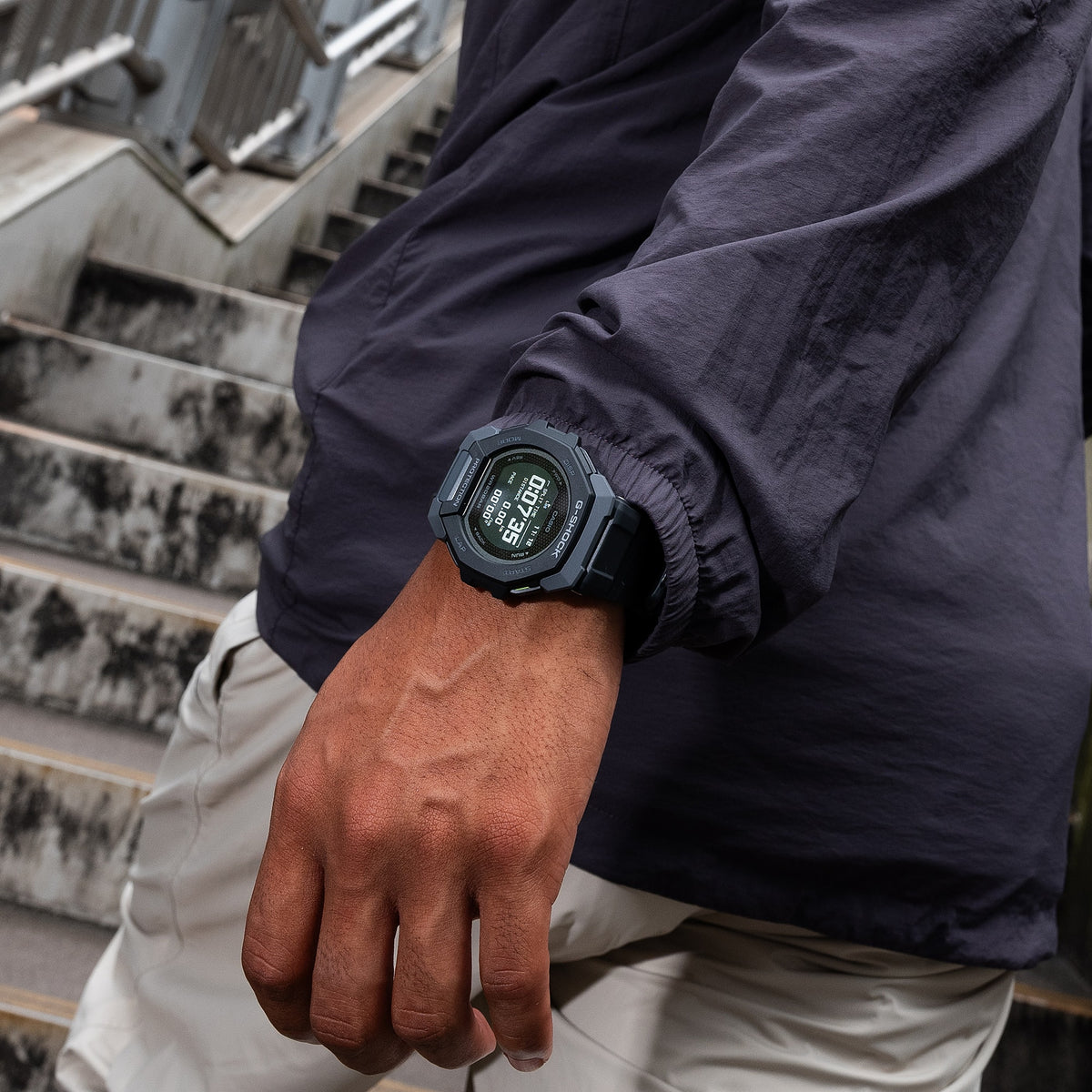 Casio G-Shock GBD-300-1 – on the wrist