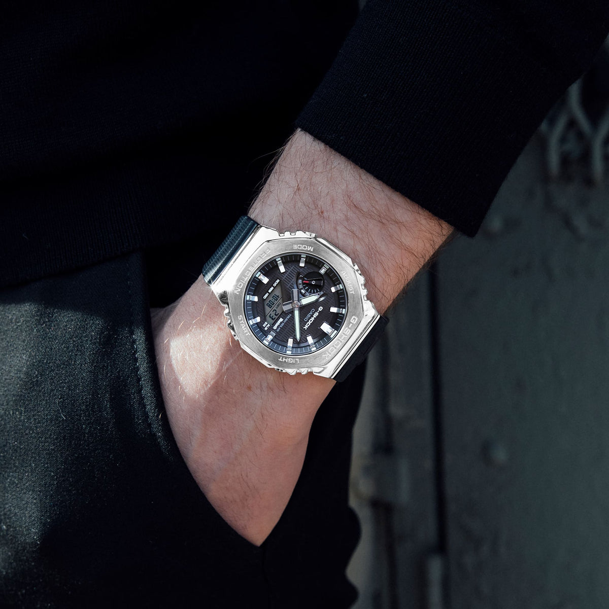 Casio G-Shock GBM-2100-1A – on the wrist