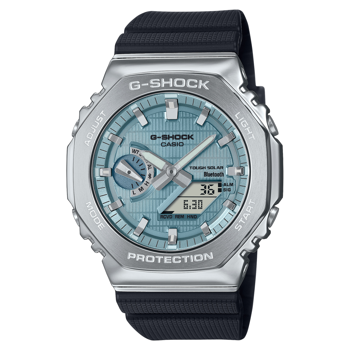 Casio G-Shock GBM-2100A-1A2 – front three-quarter view