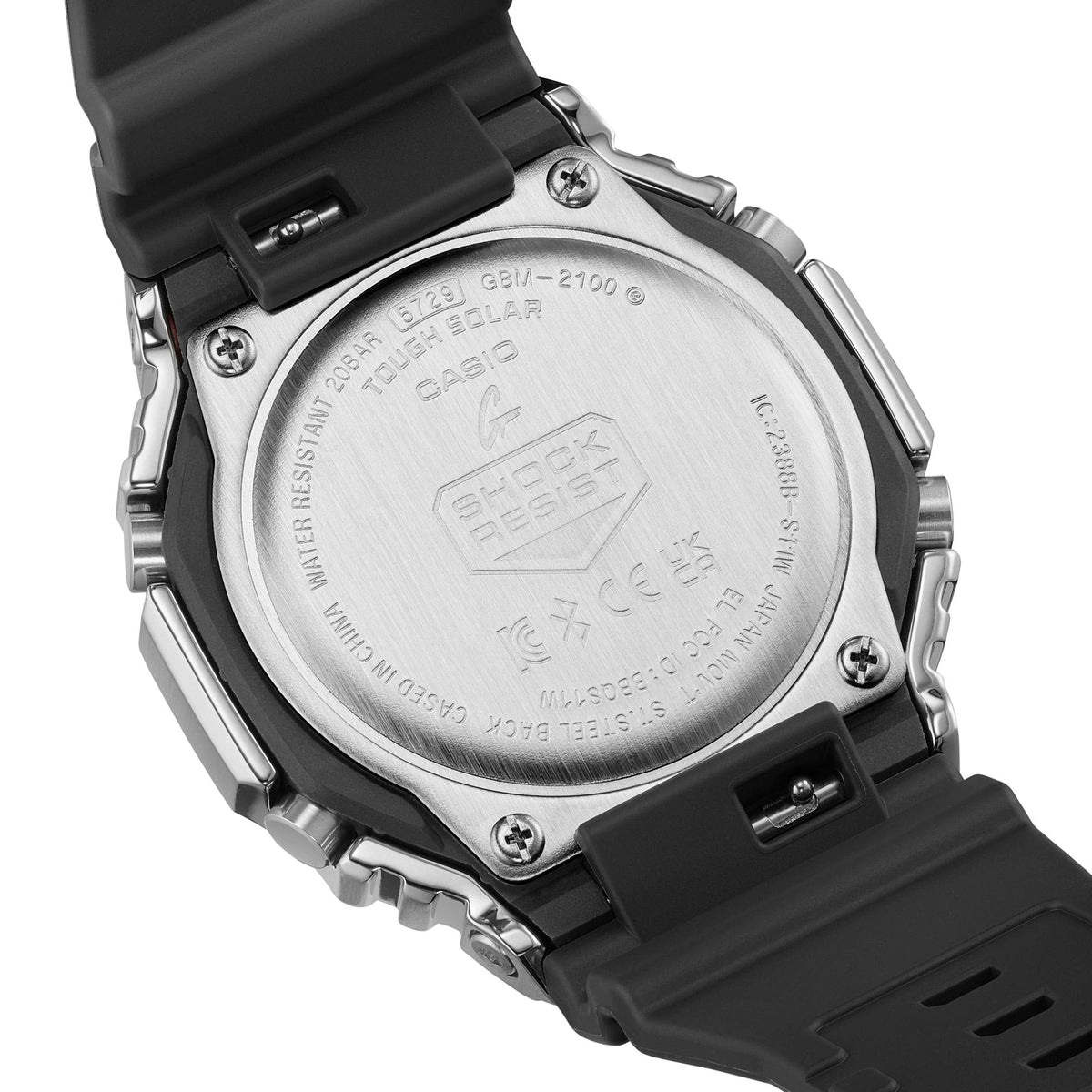 Casio G-Shock GBM-2100A-1A2 – angled view