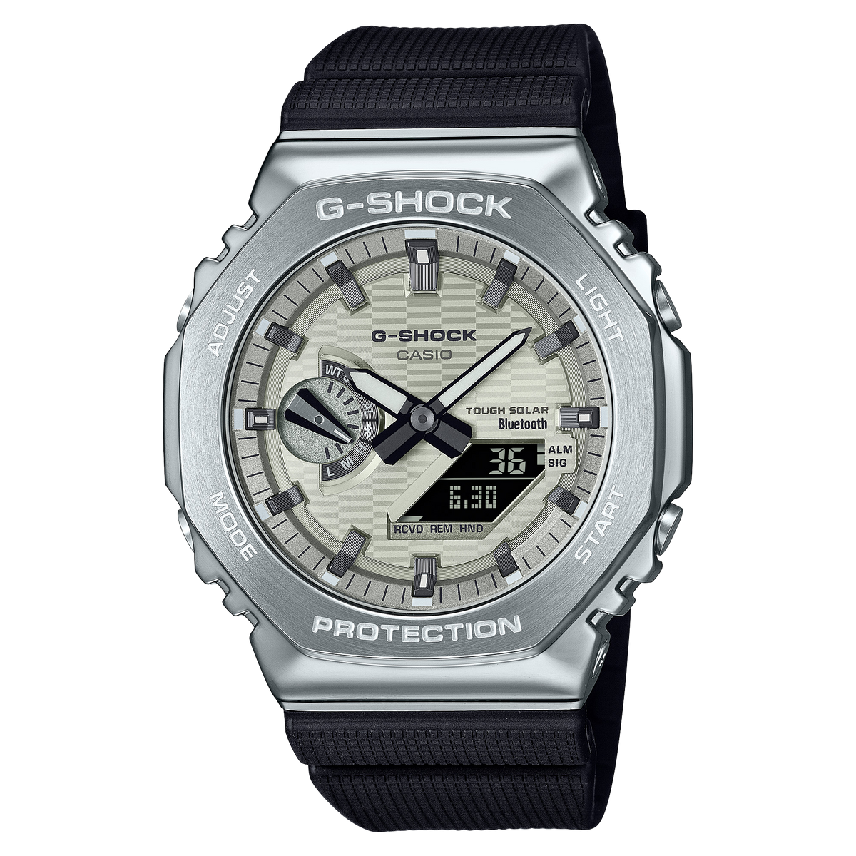 Casio G-Shock GBM-2100A-8B – front three-quarter view