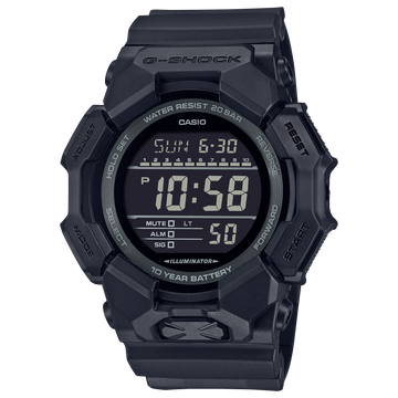 Casio G-Shock GD-010-1A1 – front three-quarter view