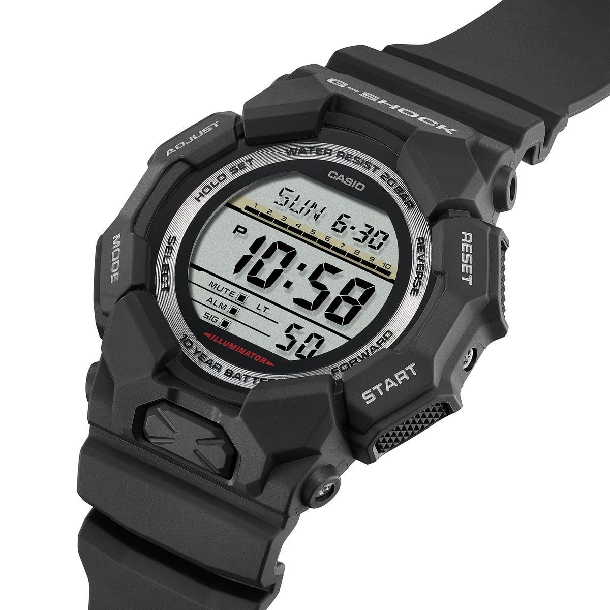 Casio G-Shock GD-010-1 – side view