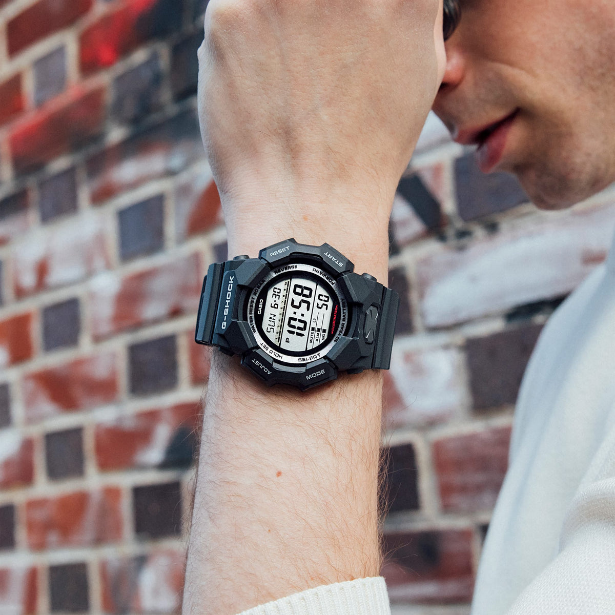 Casio G-Shock GD-010-1 – on the wrist