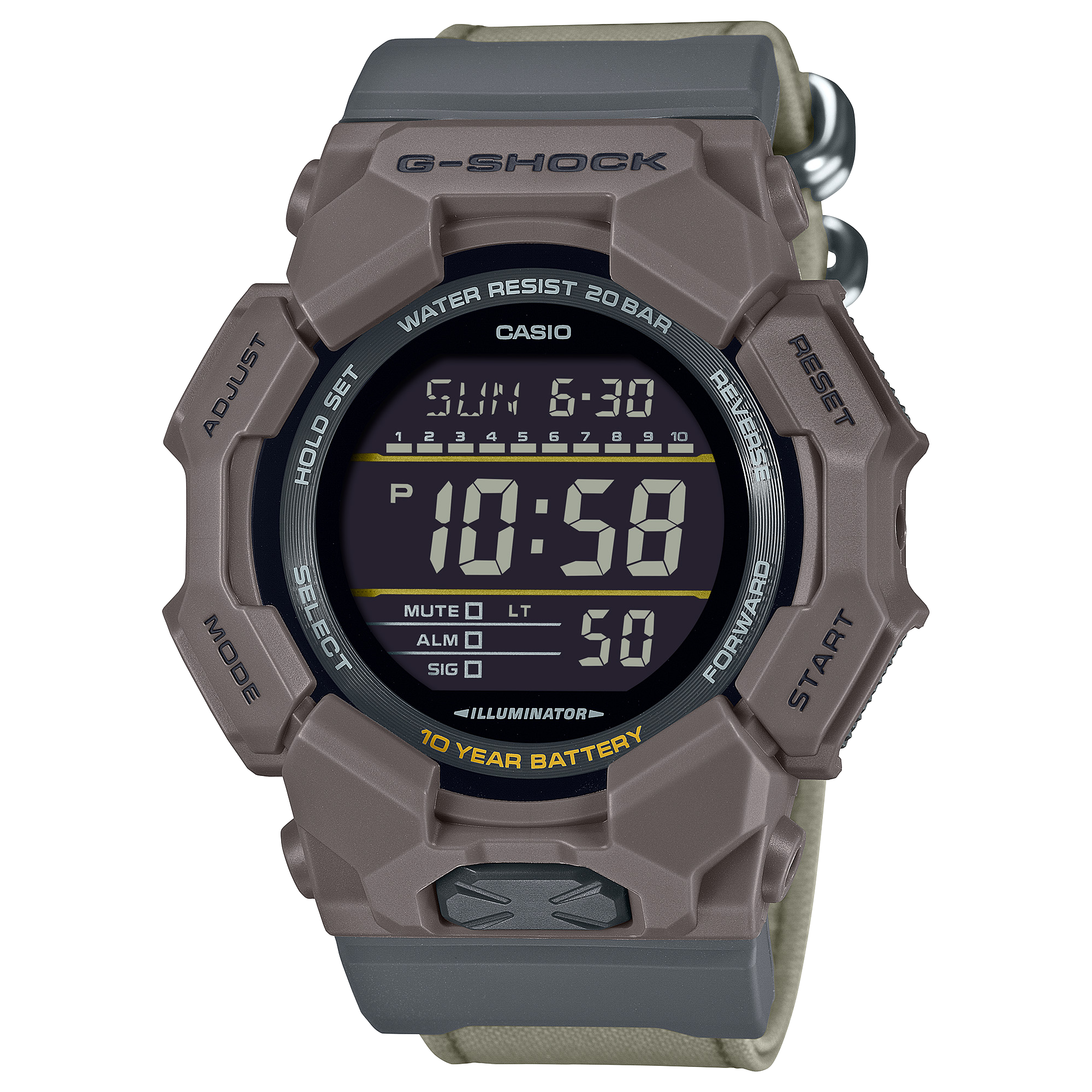 Casio G-Shock GD-010CE-5 Digital Watch for Men