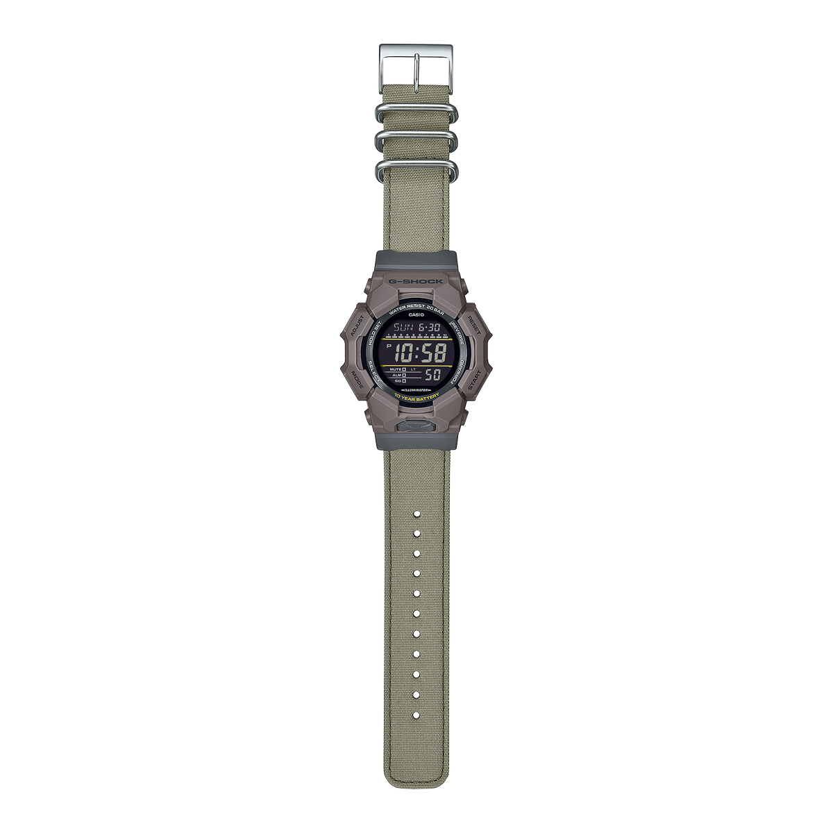 Casio G-Shock GD-010CE-5 – full-length view