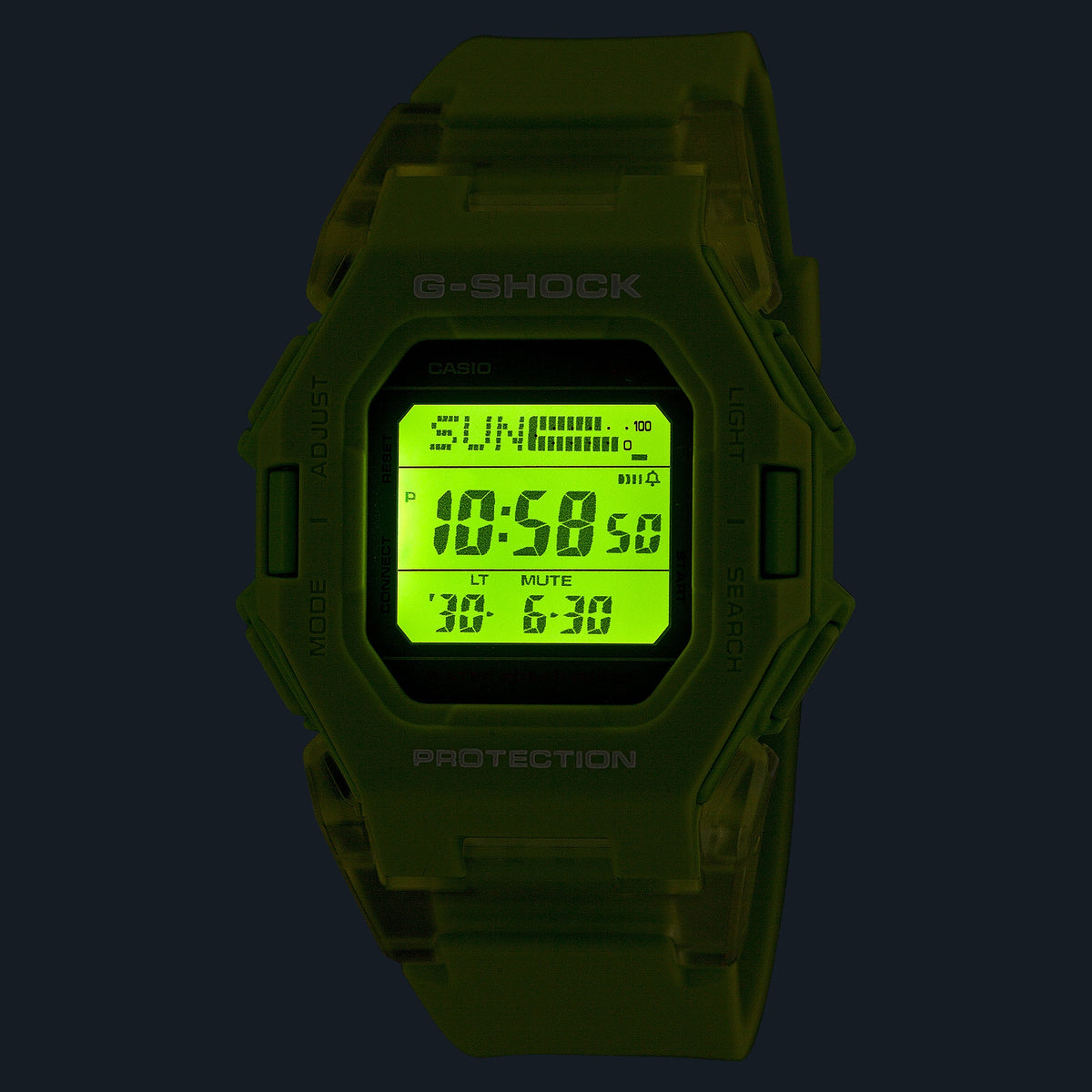 Casio G-Shock GD-B500S-3 – illuminated dial