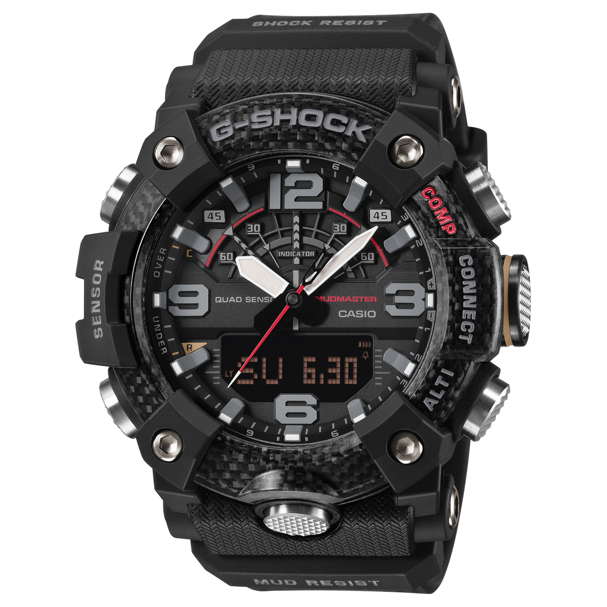 Casio G-Shock GG-B100X-1A – front three-quarter view