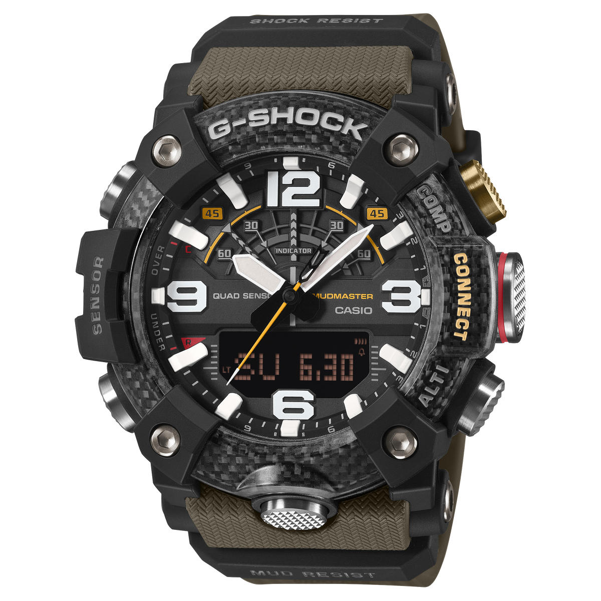 Casio G-Shock GG-B100X-1A3 – front three-quarter view