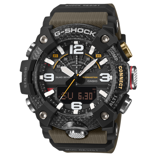 Casio G-Shock GG-B100X-1A3 – front three-quarter view
