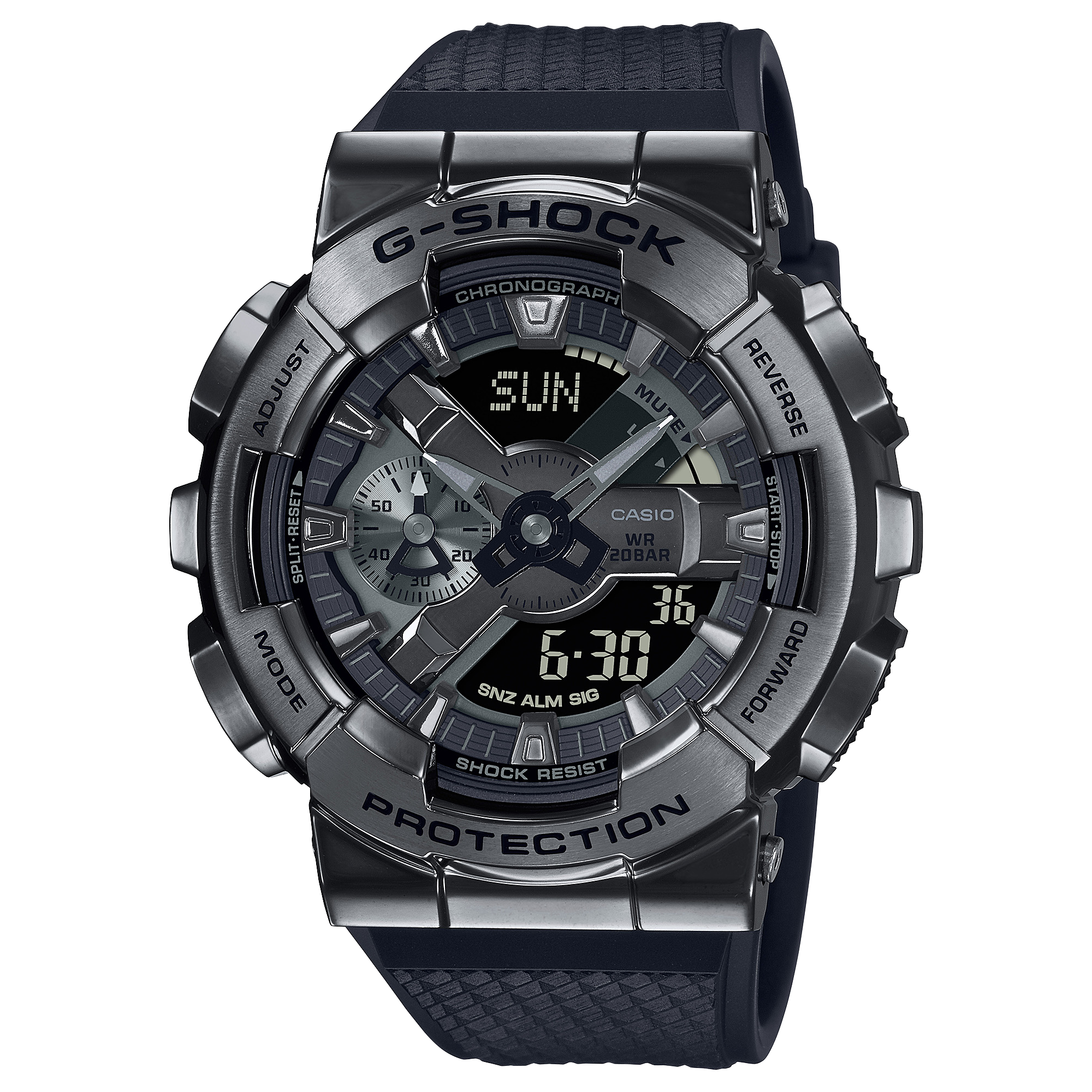 Casio G-Shock GM-110BB-1A Analogue-Digital Watch for Men