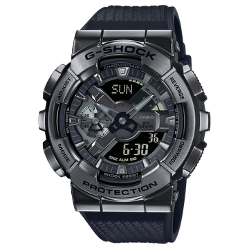 Casio G-Shock GM-110BB-1A – front three-quarter view