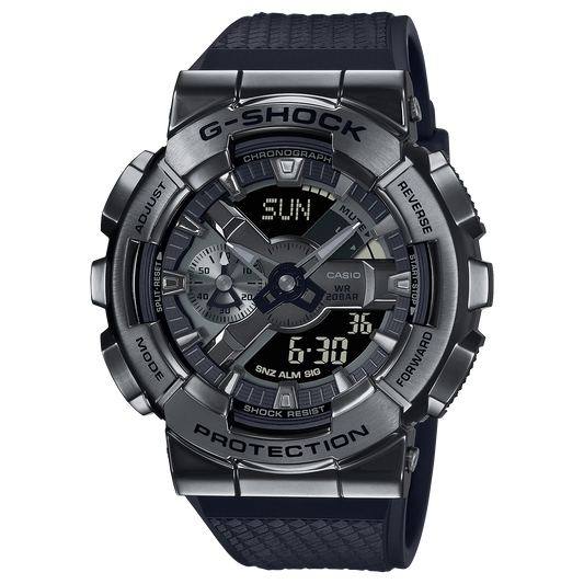 Casio G-Shock GM-110BB-1A – front three-quarter view
