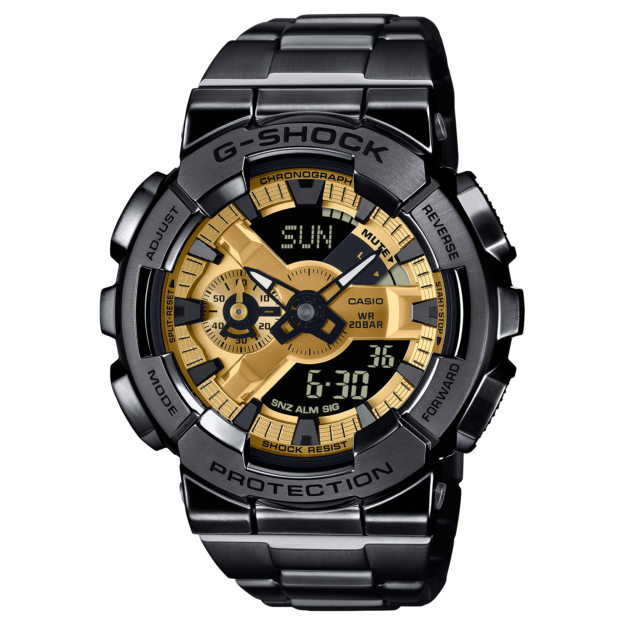 Casio G-Shock GM-110BD-1A9 Analogue-Digital Watch for Men