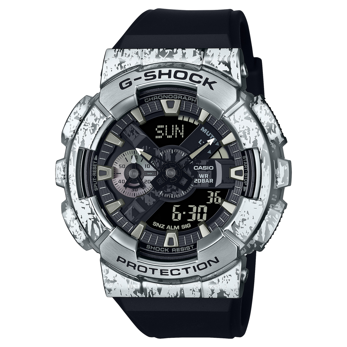 Casio G-Shock GM-110GC-1A – front three-quarter view