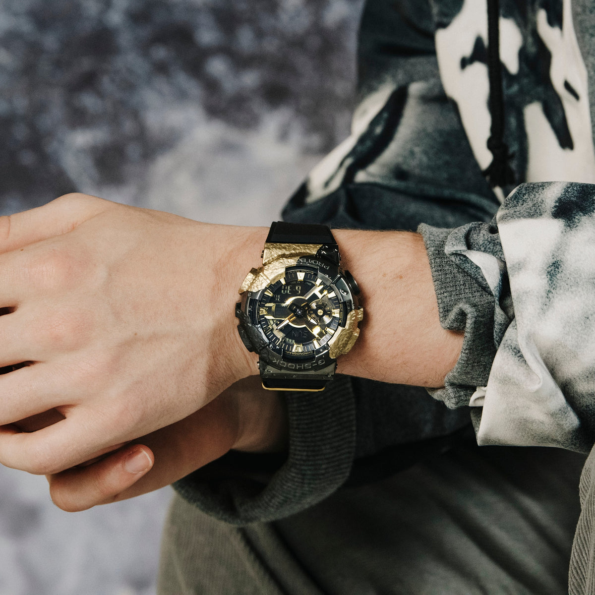 Casio G-Shock GM-114GEM-1A9 – on the wrist