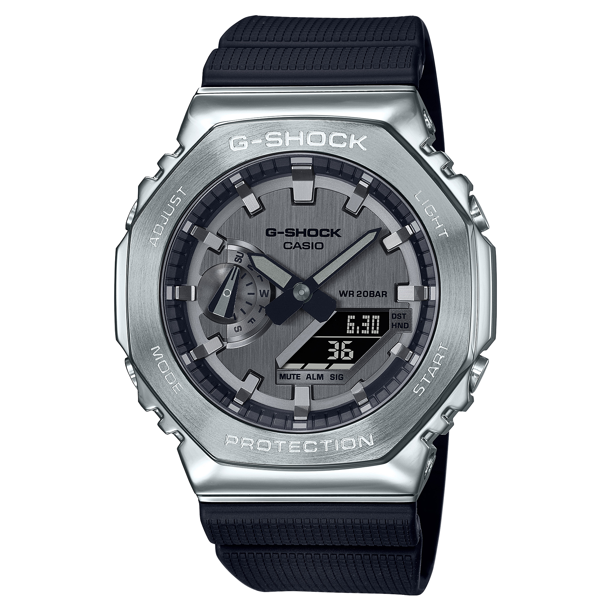 Casio G-Shock GM-2100-1A Analogue-Digital Watch for Men