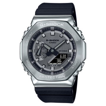 Casio G-Shock GM-2100-1A – front three-quarter view