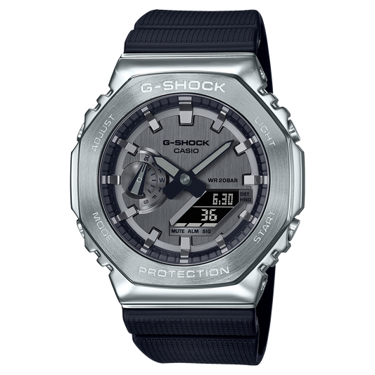 Casio G-Shock GM-2100-1A – front three-quarter view